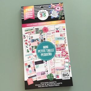 The Happy Planner Choose Happy Mini Sticker Book